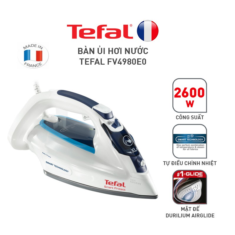 Bàn ủi hơi nước TEFAL FV4980E0