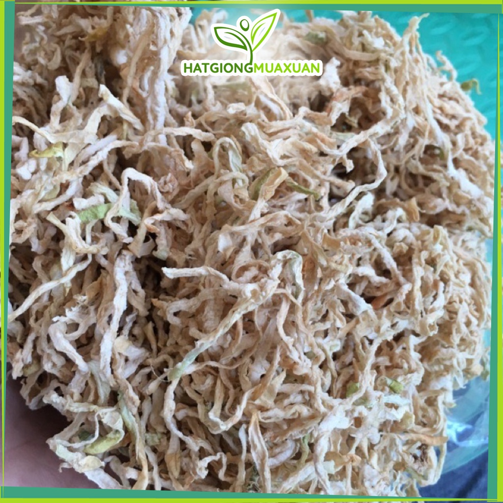 1kg Củ cải khô thái sợi sạch-giòn-ngọt