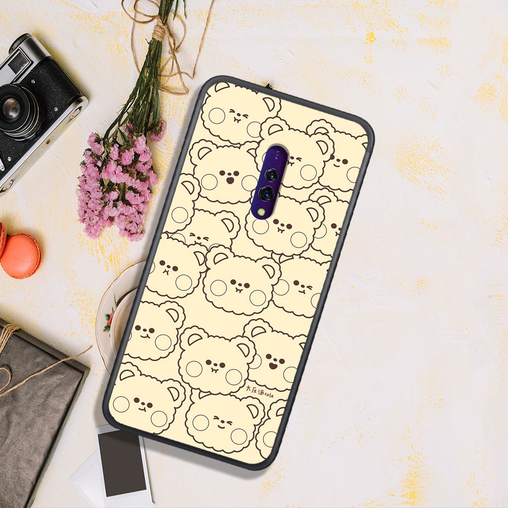 Ốp Lưng OPPO K3 - Realme X - Reno  - Reno 2 - Reno 2F , In Hình " BOBY BLUE BEAR ", Dễ Thương, Đẹp, Rẻ.