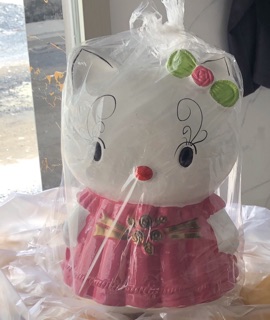 Heo đất tiết kiệm Hello Kitty khổng lồ