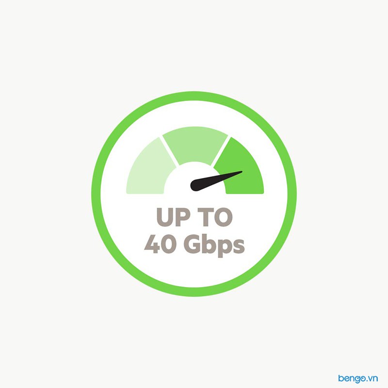 Cáp Belkin Thunderbolt™ 3 USB-C to USB-C 100W - F2CD084