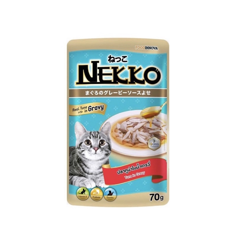Pate mèo Nekko nhập Thái Lan  gói 70 gram ❤ FREESHIP ❤