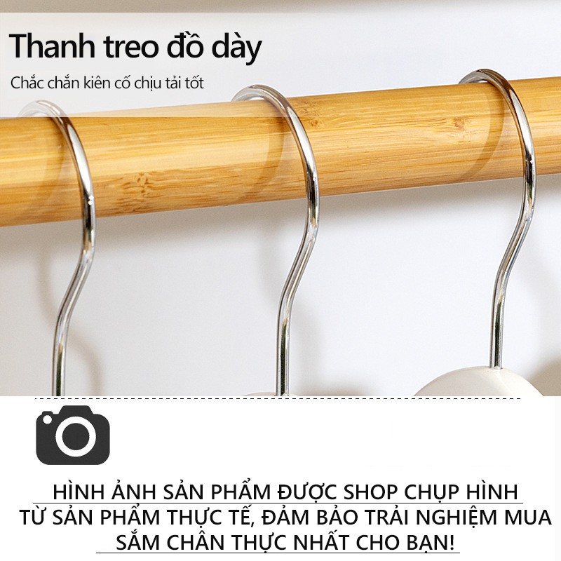 giá kệ gỗ treo quần áo, giá treo đồ phòng ngủ túi xách đơn giản hiện đại nhiều không gian FU152 | BigBuy360 - bigbuy360.vn