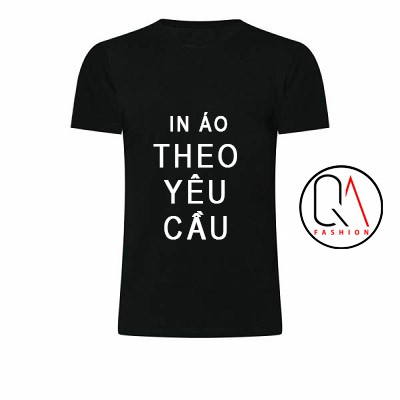 In logo theo yêu cầu - in được vải đen, nhiều màu