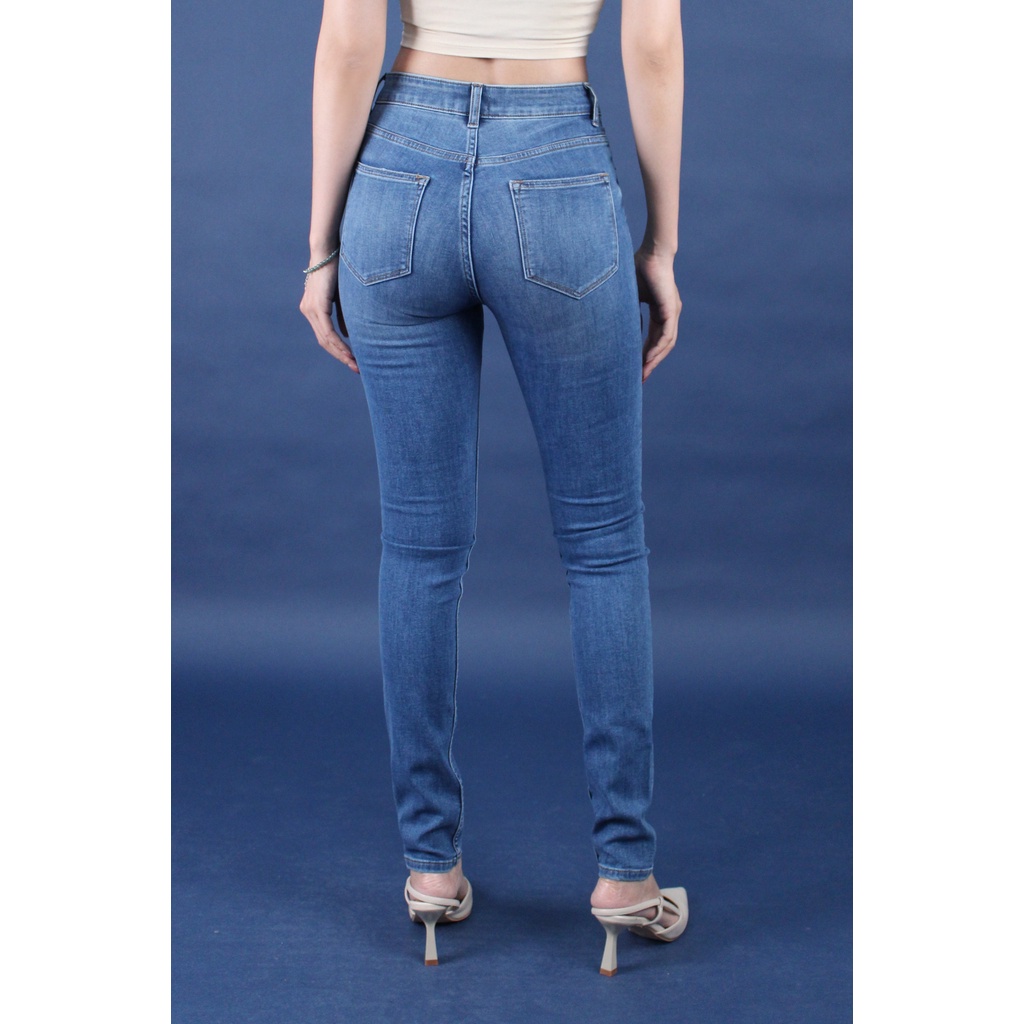 Q9297 - Quần jean dài Old Navy skinny wash, trơn