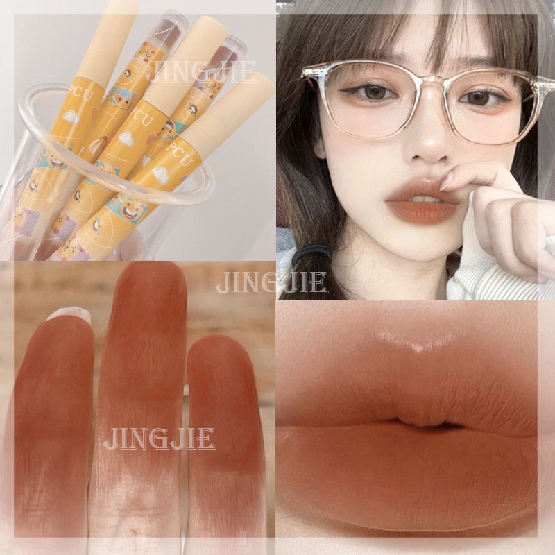 [Hàng mới về] Son môi Jingjie màu nhung lì không thấm nước không phai màu thời trang chuyên nghiệp