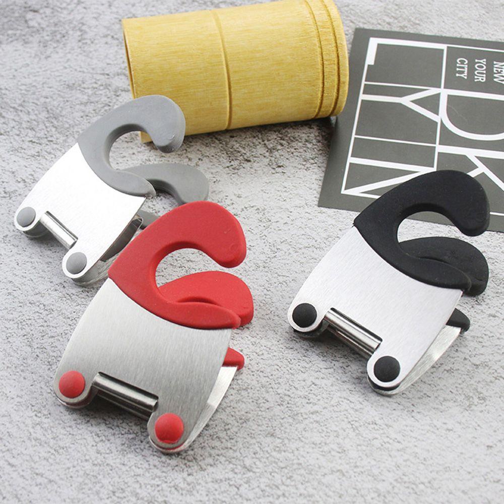 LEISURE Kẹp Giữ Xẻng Nấu Ăn Bằng Thép Không Gỉ Cách Nhiệt Tiện Dụng Cho Nhà Bếp