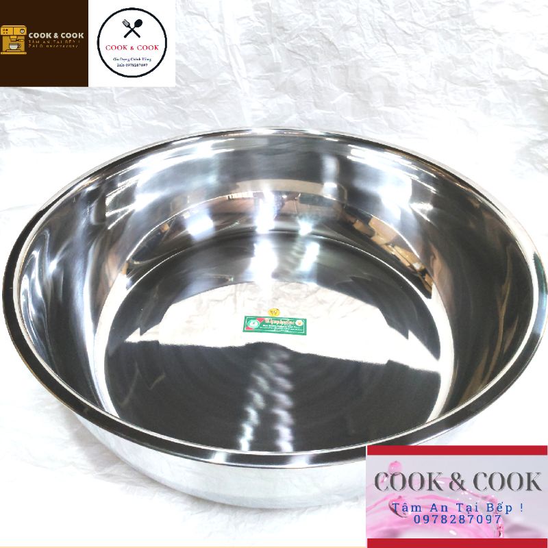 [Chính Hãng] Chậu inox 304 thau inox 304 Thaphafac size 60, 64 cm