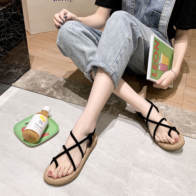 Giày Sandal Đế Dày Trọng Lượng Nhẹ Phong Cách Thời Trang Mùa Hè~2022