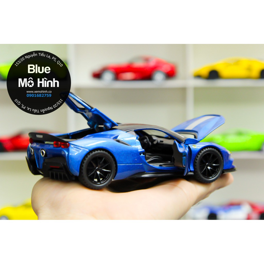 Blue mô hình | Xe mô hình Ferrari SF90 1:32