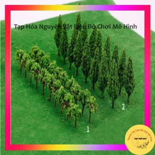 Mô Hình 5 Cây Dương , Cây Xanh Trang Trí Sa Bàn , Tiểu Cảnh , Mô Hình