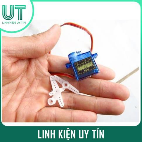 Động cơ Servo SG90 Góc Quay 180 Độ