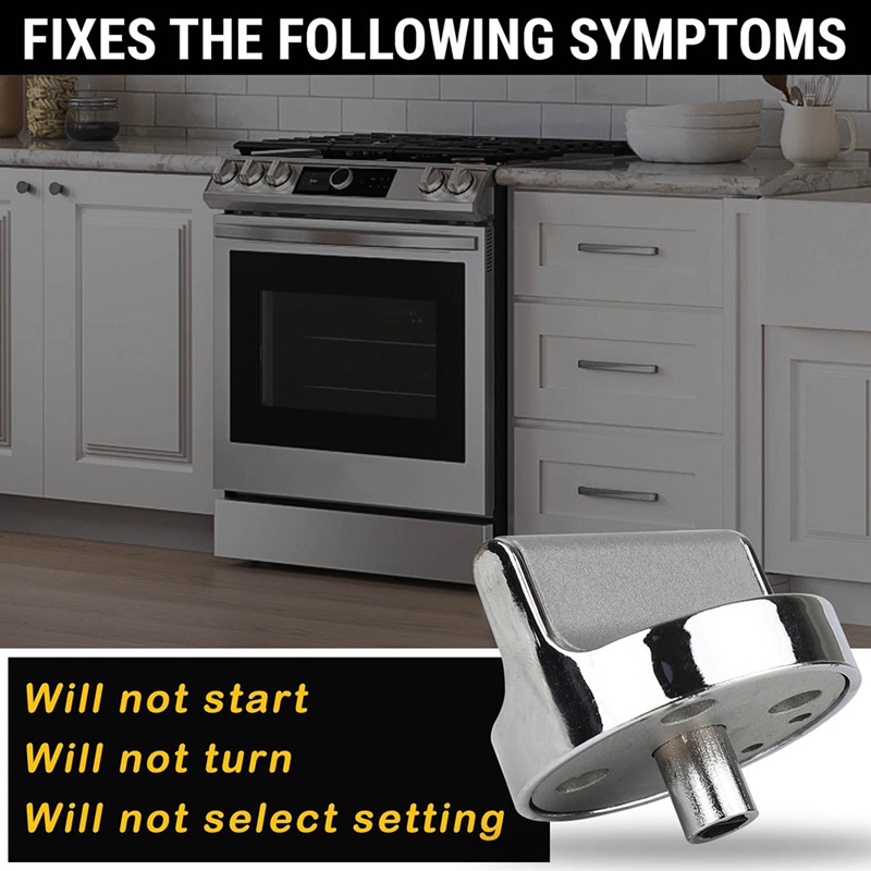 W10594481 Bộ 5 Núm Vặn Điều Khiển Bếp Ga Thay Thế Cho Whirlpool / Range