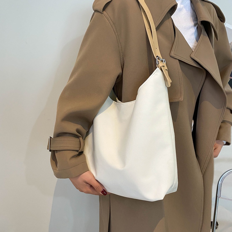 Túi Xách Đeo Vai Cỡ Lớn Bằng Nylon Mềm Cho Nữ