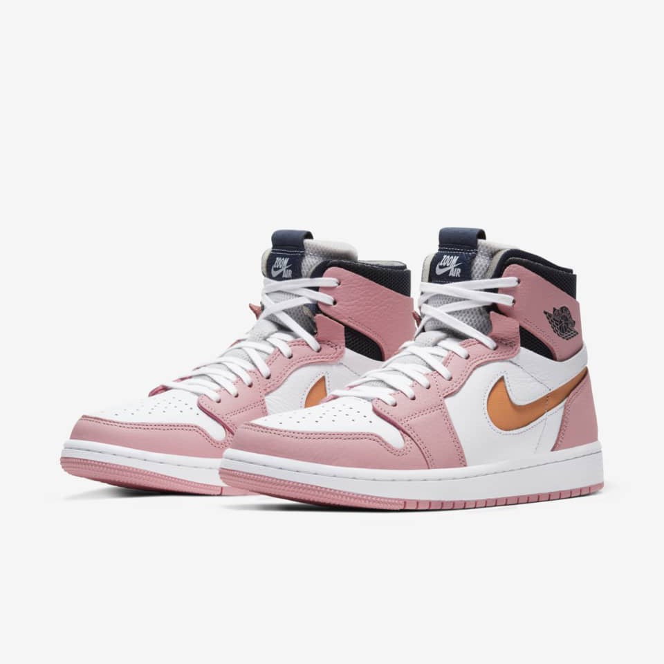 Giày sneaker Air Jordan 1 Zoom Pink Glaze chính hãng