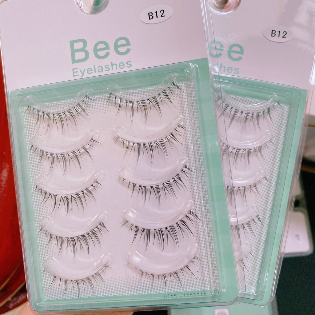 Mi gân trong Bee B12 siêu đẹp kết sợi đều, lông mi gân trong sêu hot