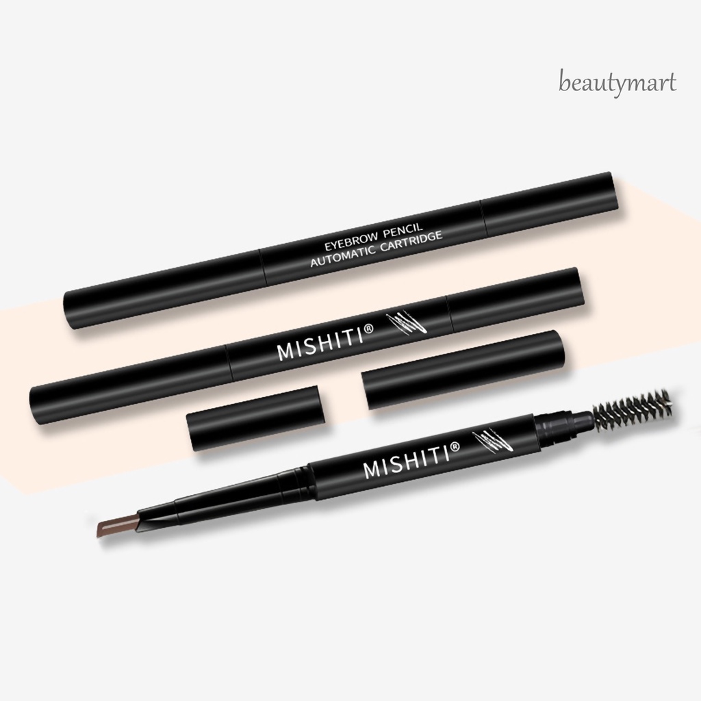 Chì Kẻ Mày Dạng Vặn Không Nhòe Có Đầu Cọ Chải Tiện Dụng