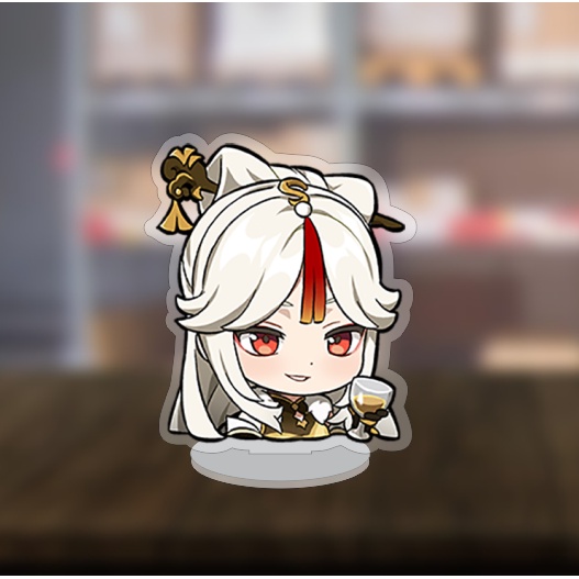 Mô hình standee Genshin Impact Chibi cute dễ thương 3cm