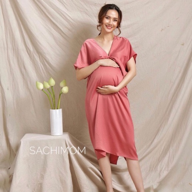 Thanh lý Đầm Bầu Sachimom Size S/M