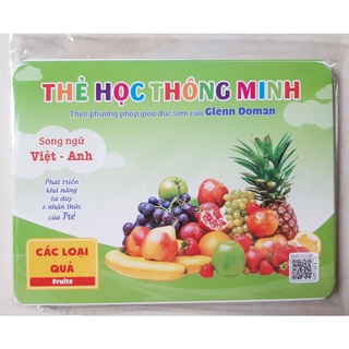 Thẻ Học Thông Minh Song Ngữ Anh-Việt Theo Phương Pháp Glenn Doman