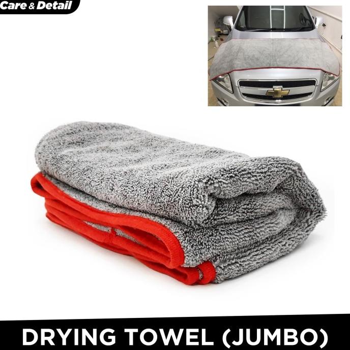 Khăn Jumbo Sấy Khô | Khăn Lau Xe Hơi Sợi Siêu Nhỏ