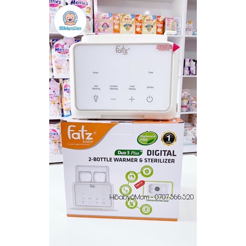 MÁY HÂM SỮA ĐÔI FATZ DUO 3 PLUS - FB3094TK