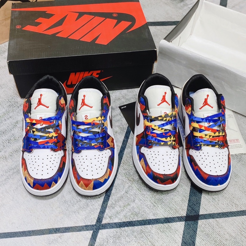 ❄️❄️❄️ Jordan thổ cẩm 🔺 Sz: 39-44. Full box 460k