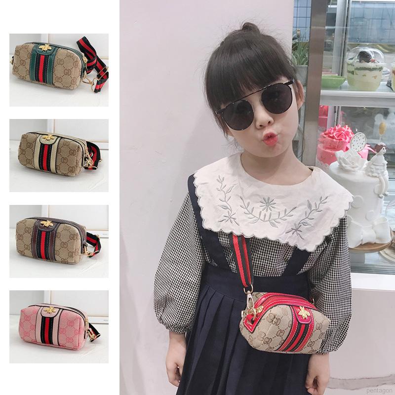 Children Fashion Print Cross-body Handbag Bags Fashion Cute Girls Shoulder Messenger Bag