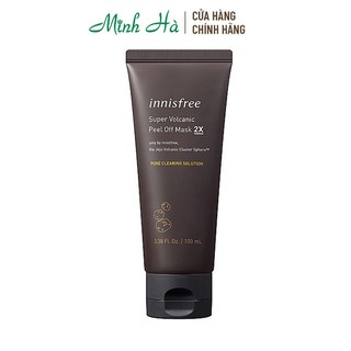 Mặt nạ Innisfree Super Volcanic Peel Off Mask 2X 100ml đánh bay ria mép và bã nhờn