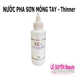 Nước pha sơn móng tay fol, thinner