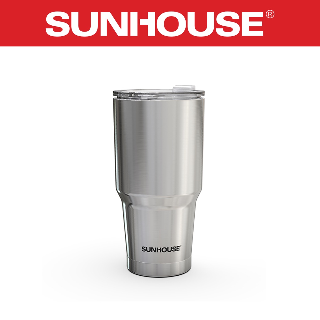Bình giữ nhiệt inox 900ml SUNHOUSE KS-TU900I - Hàng chính hãng