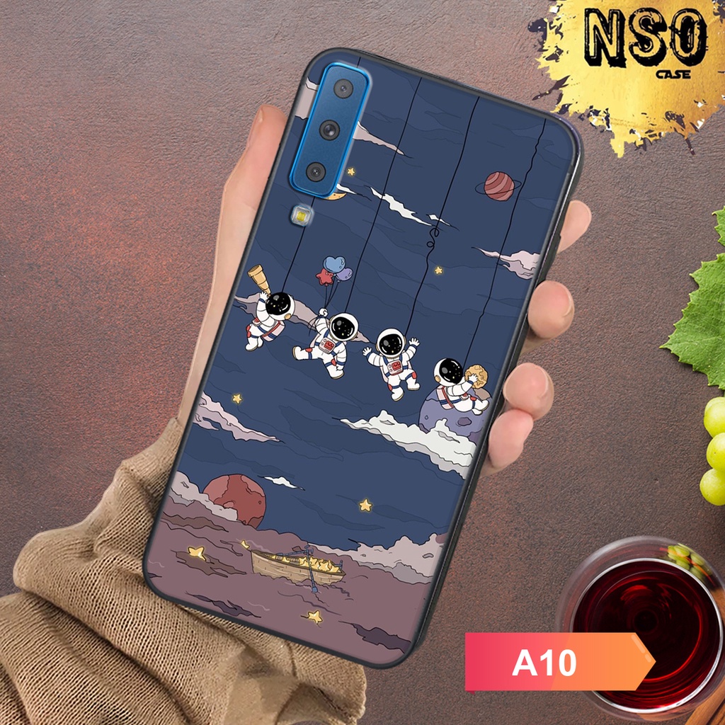 HÀNG HOT  Ốp Samsung A7 2018 In Hình Phi Hành Gia Siêu Chất