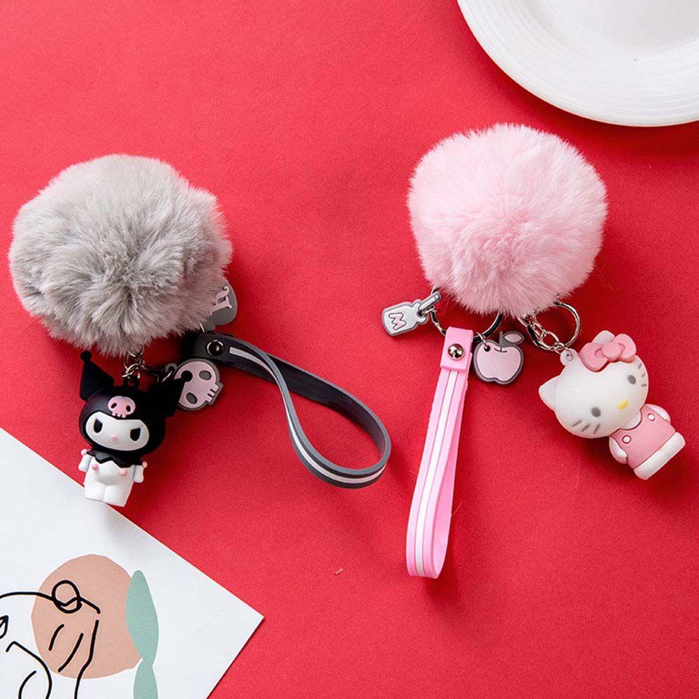 Móc Khóa Hình Mèo Kitty / Ếch / Chim Cánh Cụt / Chim Cánh Cụt Thời Trang