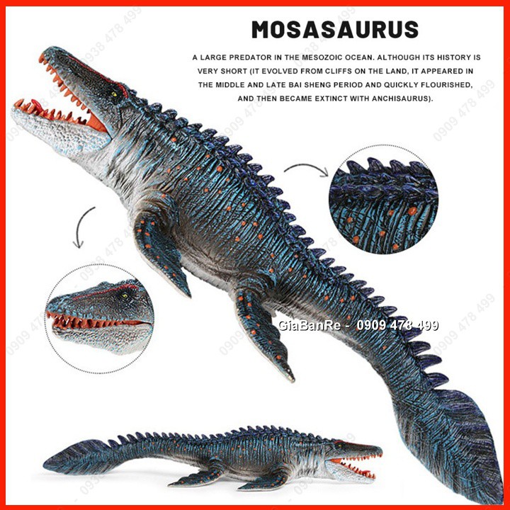 Mô Hình Khủng Long Thủy Sinh Khổng Lồ Mosasaurus - 7740.2