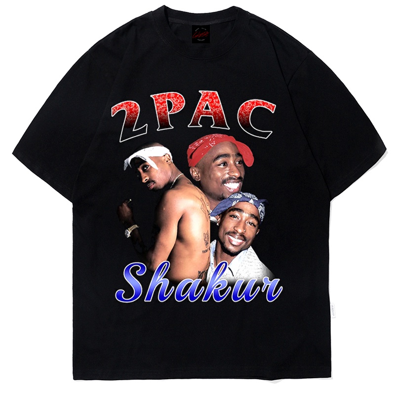 Áo Thun In Hình Travis Scott Eminem LiL Peep Xxxtentacion Tupac 2pac Asap Rocky Kanye West JuiceWrld Jay-z Phong Cách Hip Hop