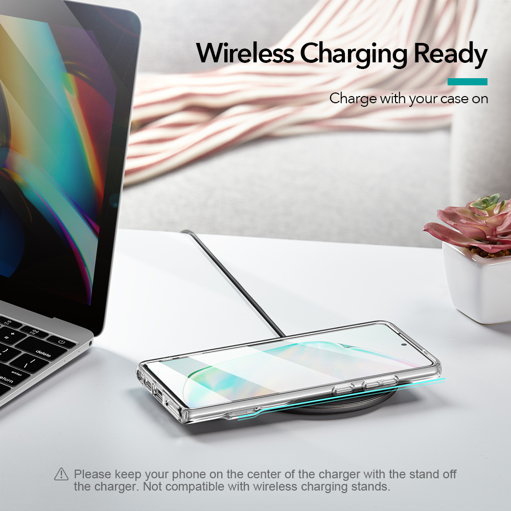 Ốp điện thoại ESR TPU mềm linh hoạt kèm chân đỡ kim loại cho Samsung Galaxy Note 20/N