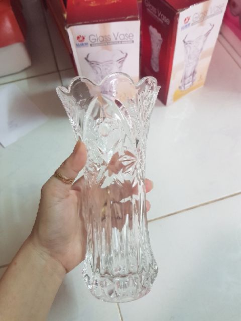 Bình hoa thủy tinh cao cấp 20cm,25cm và 30cm