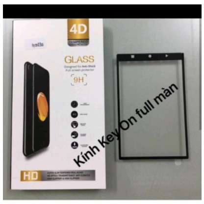 [Bán Giá Gốc] Kính cường lực 4D full màn Blackberry Key One cao cấp