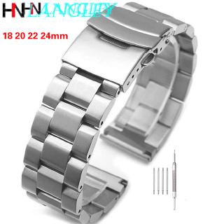Dây đồng hồ bằng thép không gỉ 18mm / 20mm / 22mm / 24mm tiện dụng