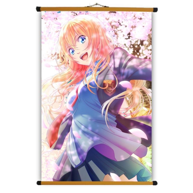 Poster Vải Anime Lời nói dối tháng Tư (Your Lie In April - Shigatsu wa Kimi no Uso)