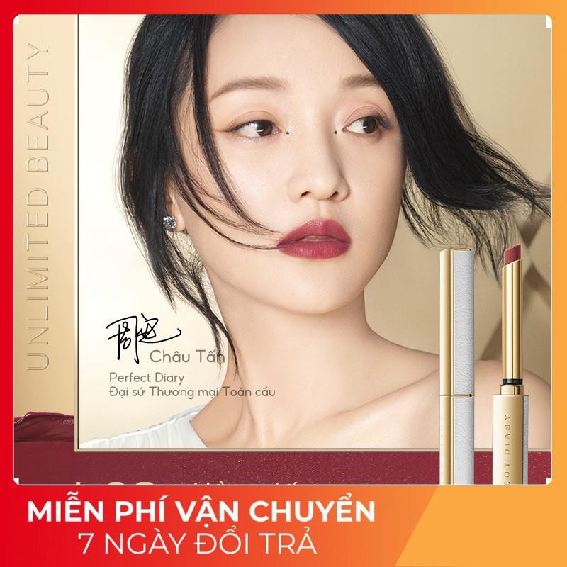 Son Lì Perfect Diary Tông Nhung Lì Đậm Bộ Sưu Tập Mùa Đông Với Thỏi Nhỏ 8 Màu | BigBuy360 - bigbuy360.vn