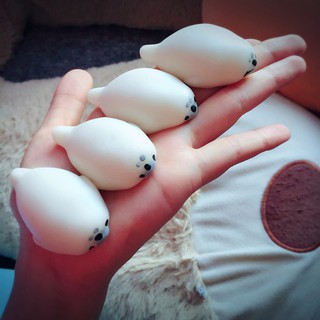 Đồ chơi đàn hồi giảm căng thẳng hình chú hải cẩu nhỏ xinh