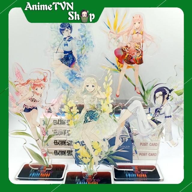 Tượng Mica Standee anime/manga Darling in the FranXX - Nhựa Cứng Acrylic In nhiều chi tiết sắc nét