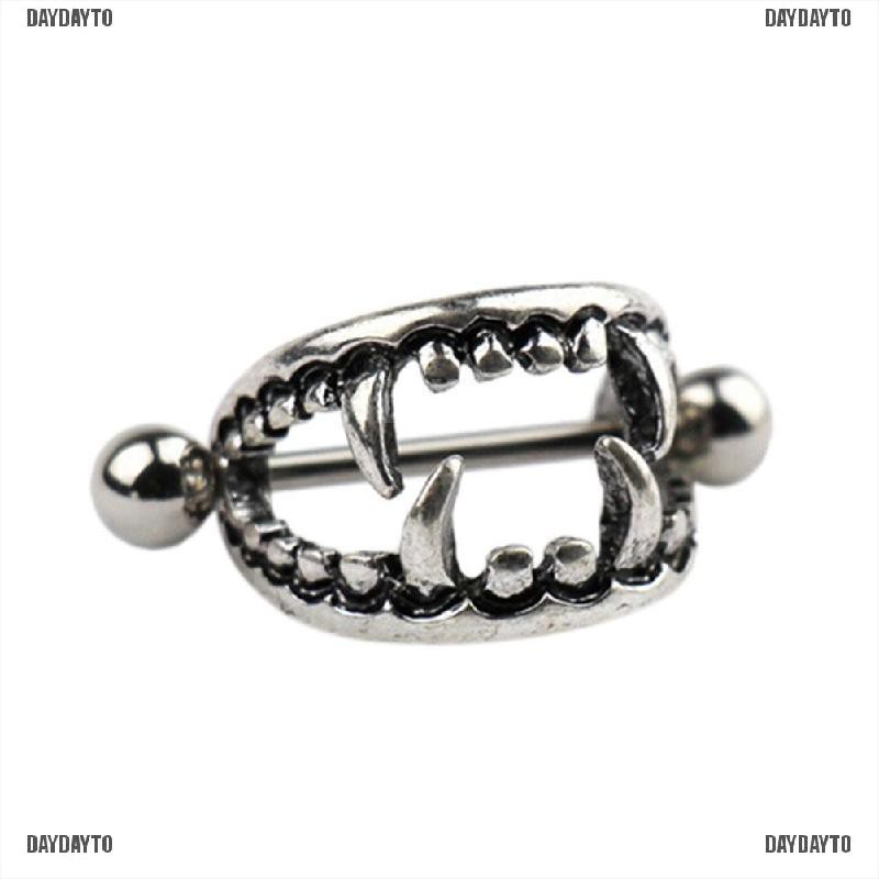 Set 1 / 2 Khuyên Nhũ Hoa Bằng Thép Phẫu Thuật