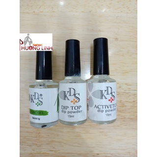 15ml Bột nhúng KDS - base - top - activator dùng để làm móng tay chân
