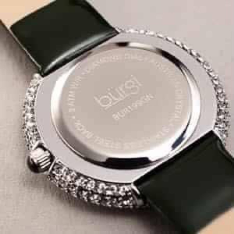 Đồng Hồ Nữ Burgi 199BU case 36mm tím than