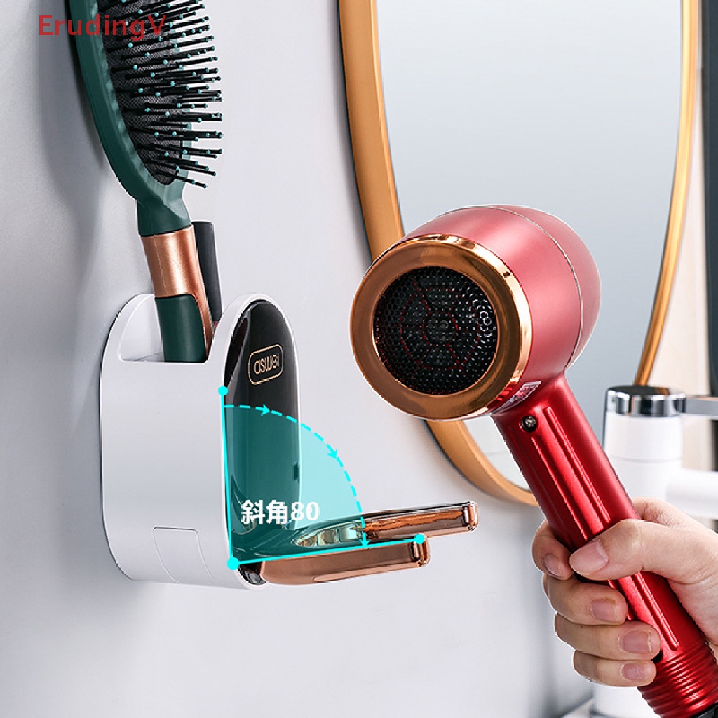 Giá Đỡ Máy Sấy Tóc Gắn Tường Gấp Gọn Tiện Dụng