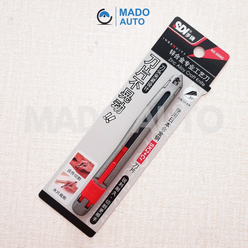 Dao SDI No.3006C rọc giấy cắt Film cách nhiệt ô tô, Decal ô tô xe máy MADO AUTO