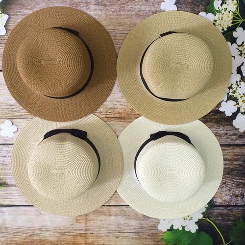 Nón Cói Đi Biển Cho Nữ Đầu Bằng Nơ Hottrend Vintage Kèm Gói Dô Hộp To Giữ From Mũ - BL135