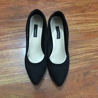 Giày da lộn 5cm